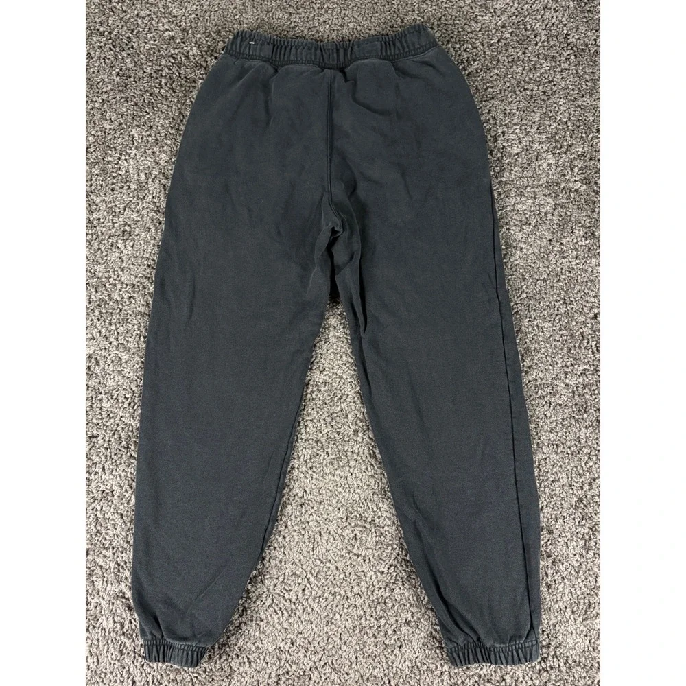 Jordan Flight Fleece Sweatpants Mens Small Washed Black Joggers CV3174-010